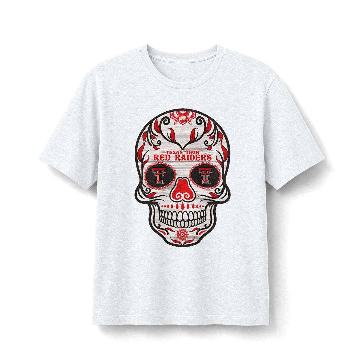 Texas Tech Red Raiders Sugar Skull T-Shirt