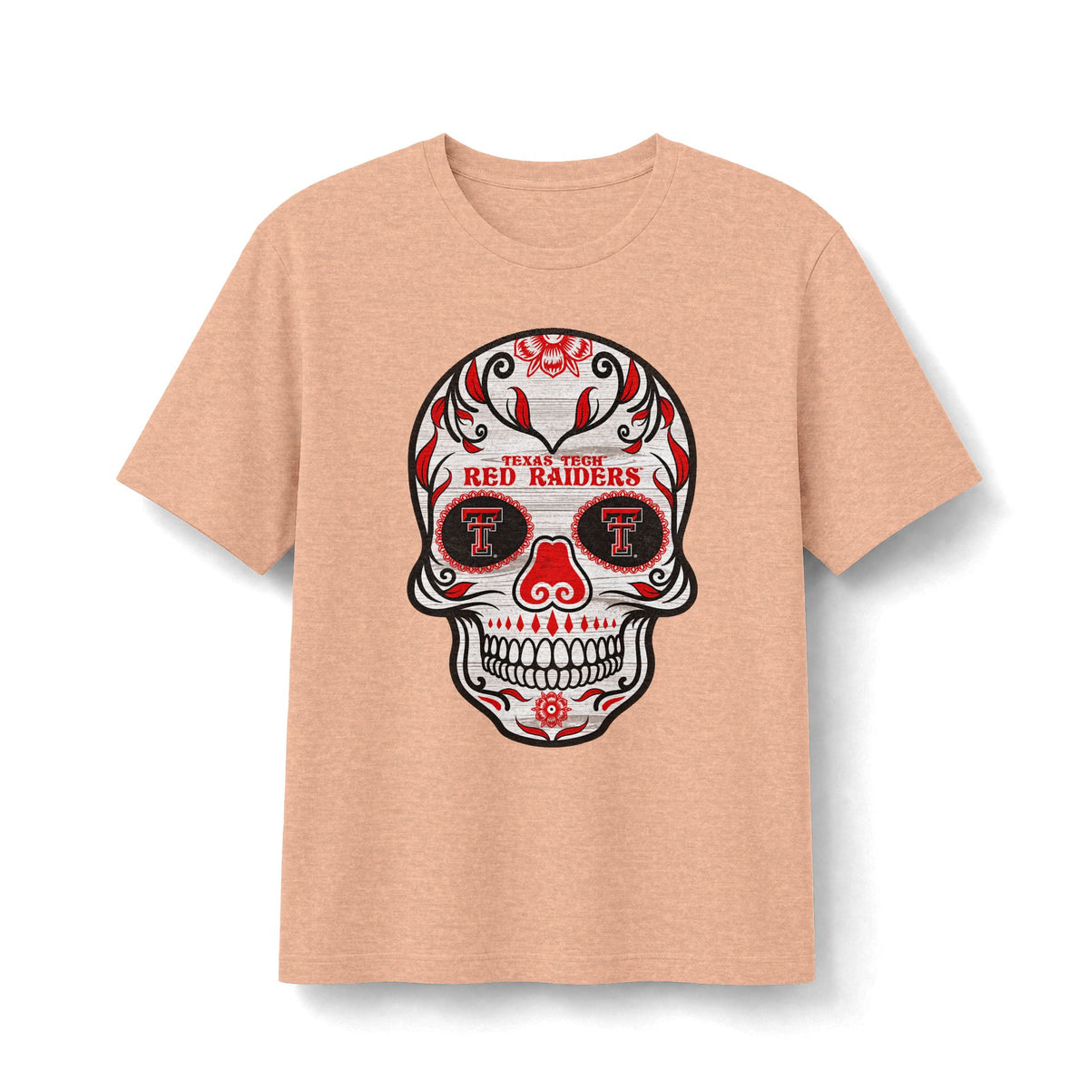 Texas Tech Red Raiders Sugar Skull T-Shirt