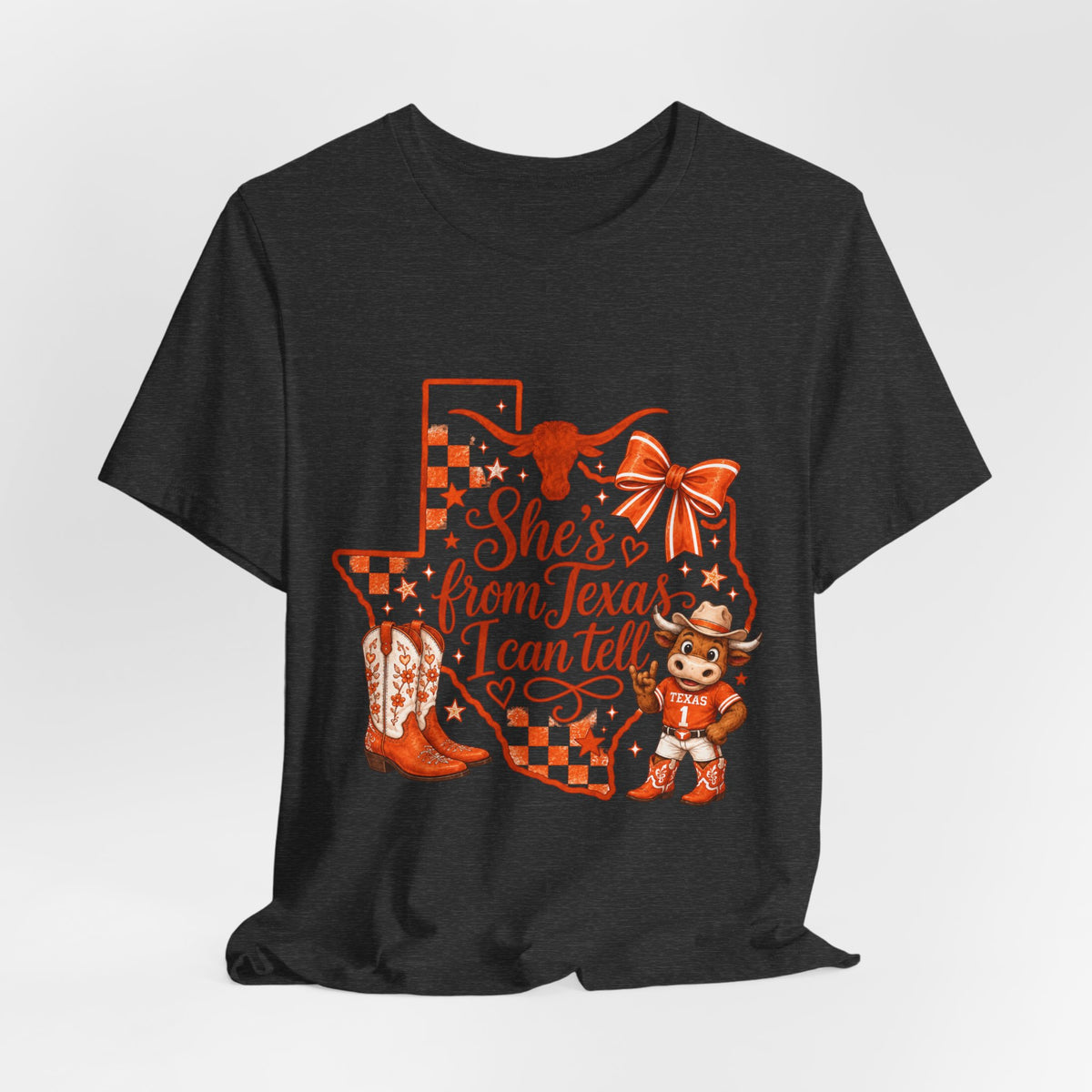 She's from Texas I Can Tell Tee — Women's UT Graphic T‑Shirt
