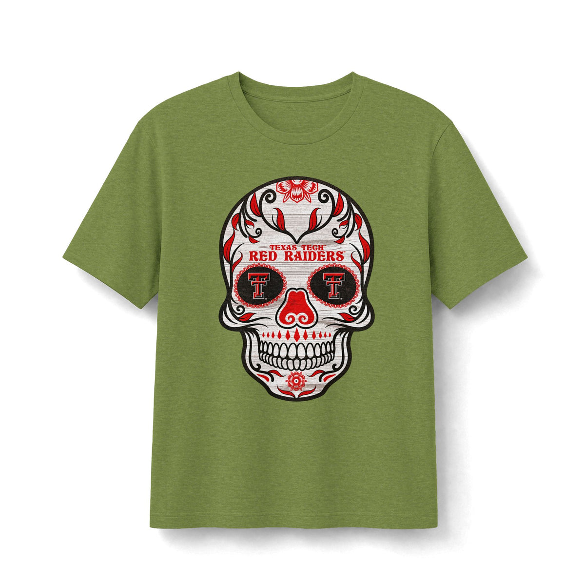Texas Tech Red Raiders Sugar Skull T-Shirt