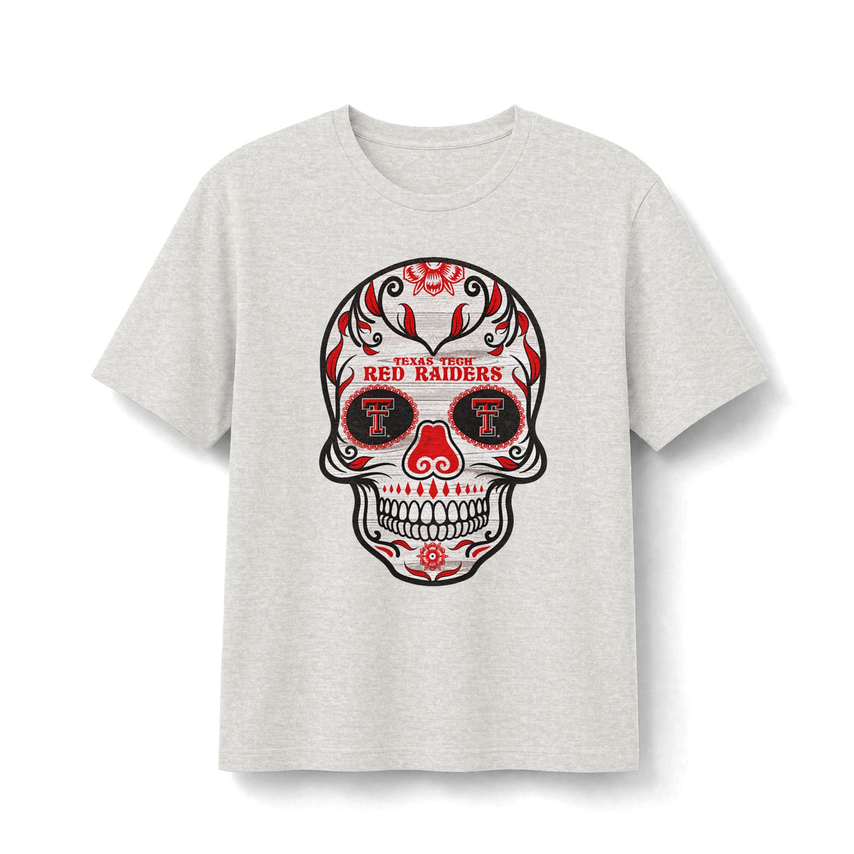 Texas Tech Red Raiders Sugar Skull T-Shirt