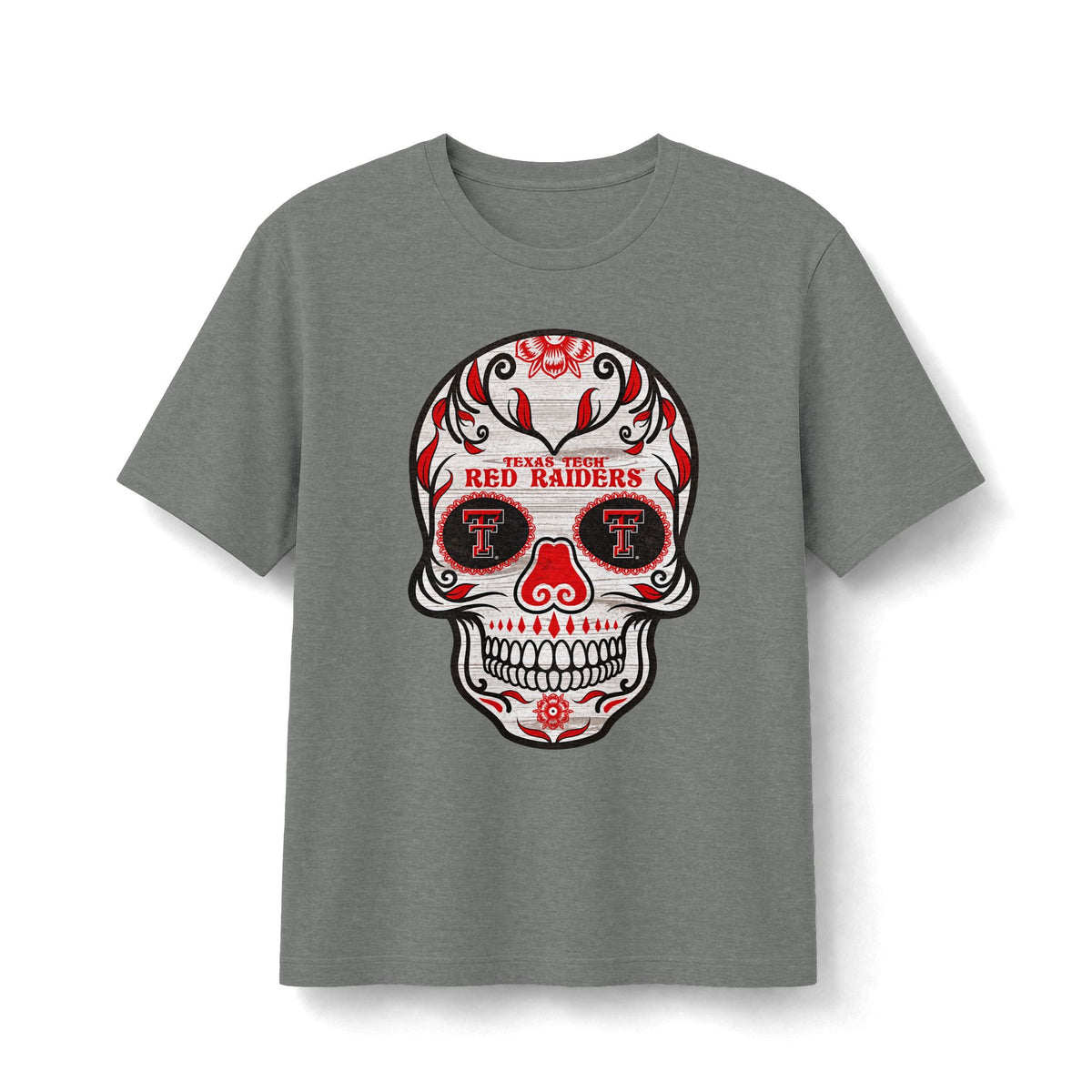 Texas Tech Red Raiders Sugar Skull T-Shirt