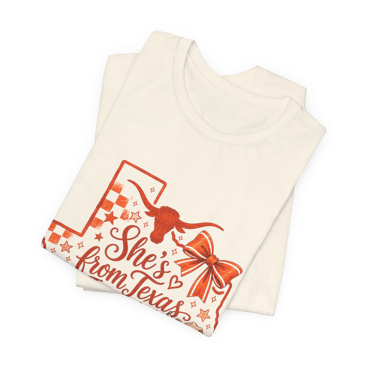 She's from Texas I Can Tell Tee — Women's UT Graphic T‑Shirt