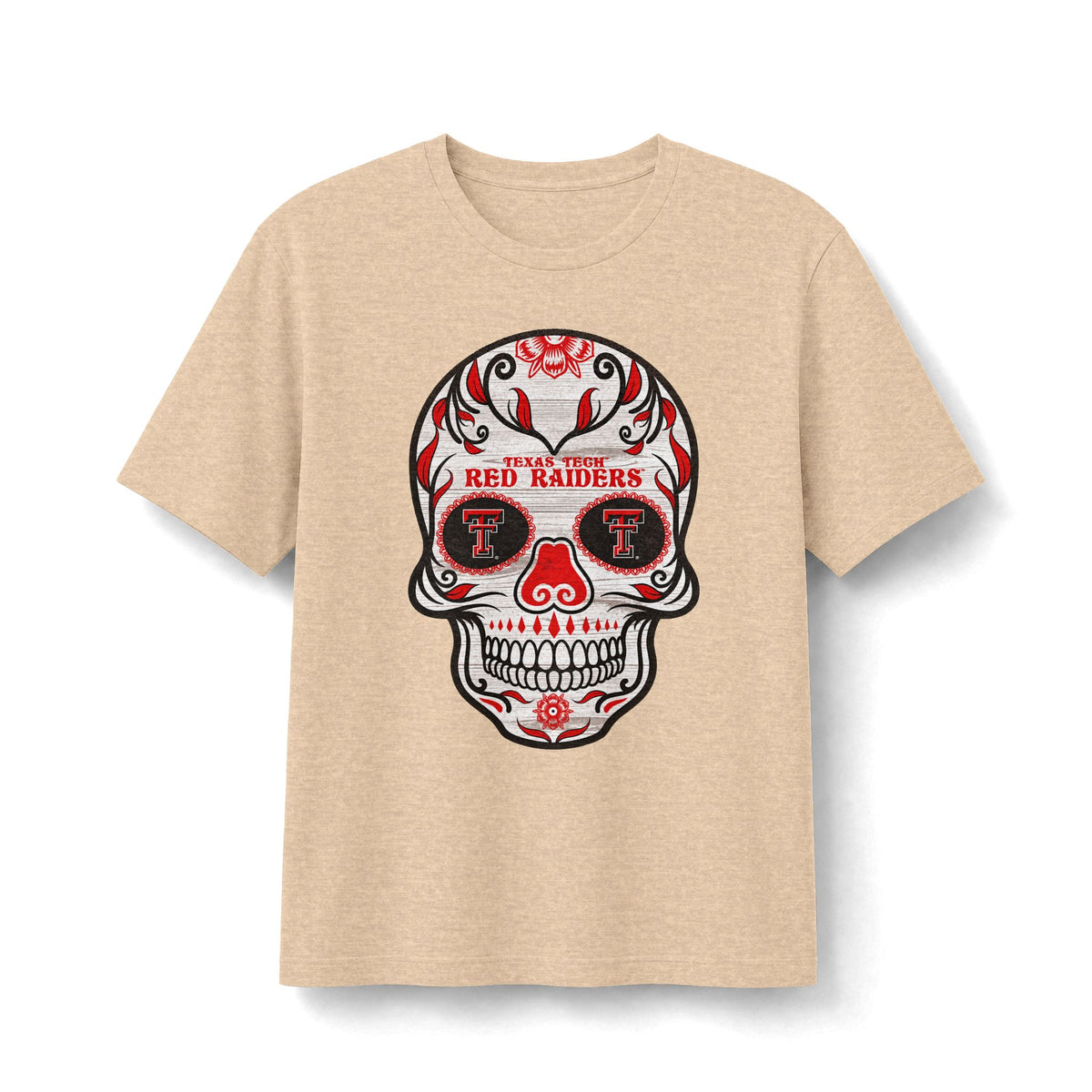 Texas Tech Red Raiders Sugar Skull T-Shirt