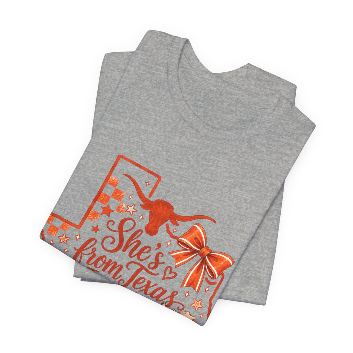 She's from Texas I Can Tell Tee — Women's UT Graphic T‑Shirt