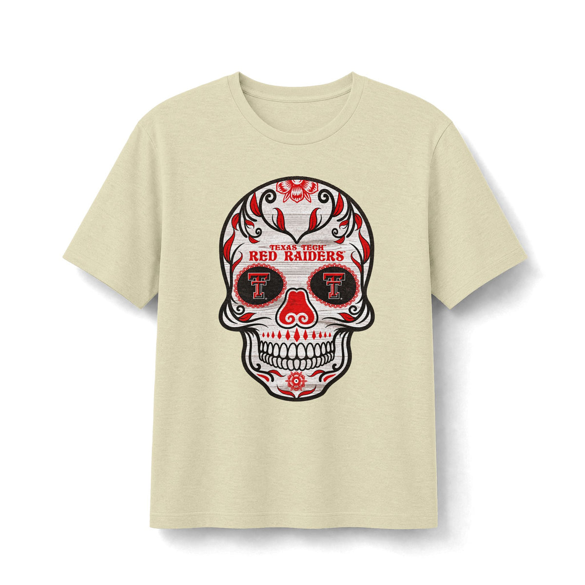 Texas Tech Red Raiders Sugar Skull T-Shirt