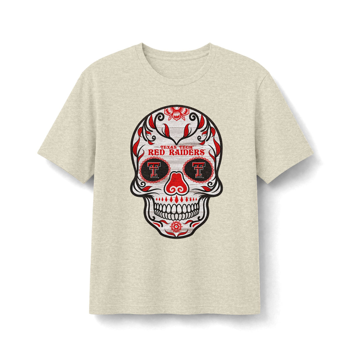 Texas Tech Red Raiders Sugar Skull T-Shirt