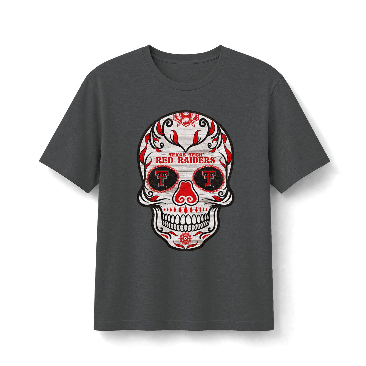 Texas Tech Red Raiders Sugar Skull T-Shirt