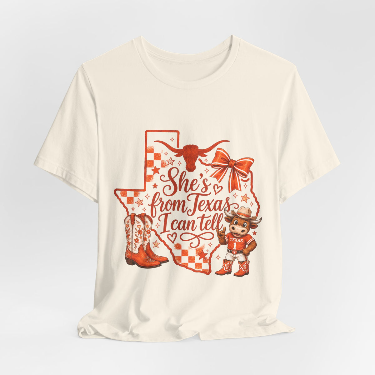 She's from Texas I Can Tell Tee — Women's UT Graphic T‑Shirt