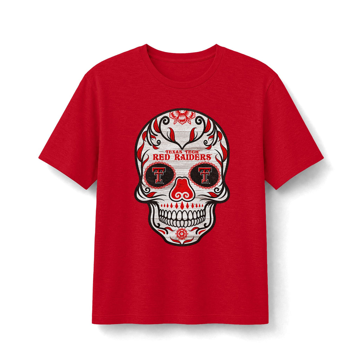 Texas Tech Red Raiders Sugar Skull T-Shirt
