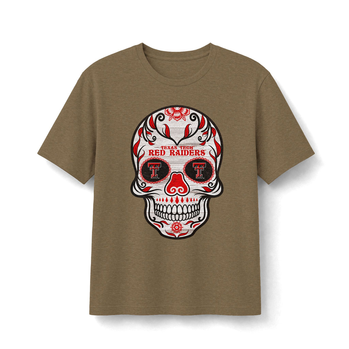 Texas Tech Red Raiders Sugar Skull T-Shirt