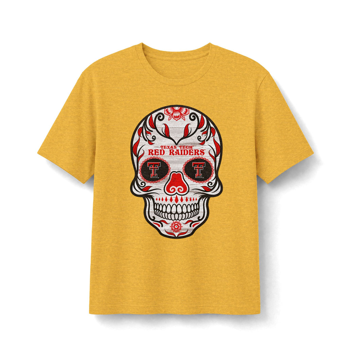 Texas Tech Red Raiders Sugar Skull T-Shirt