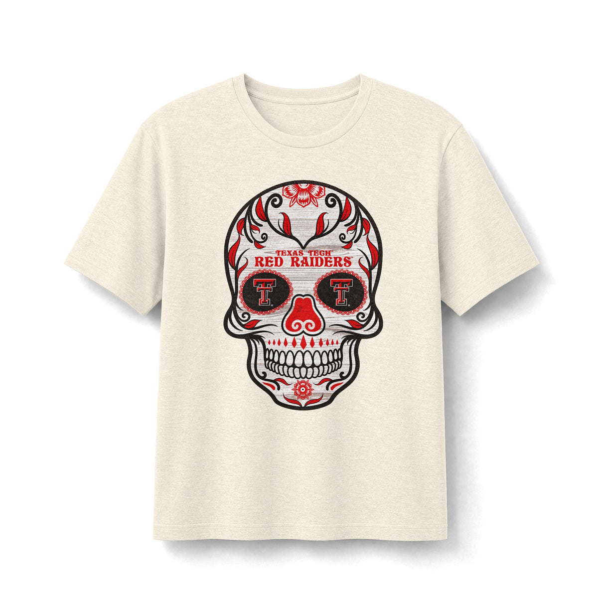 Texas Tech Red Raiders Sugar Skull T-Shirt