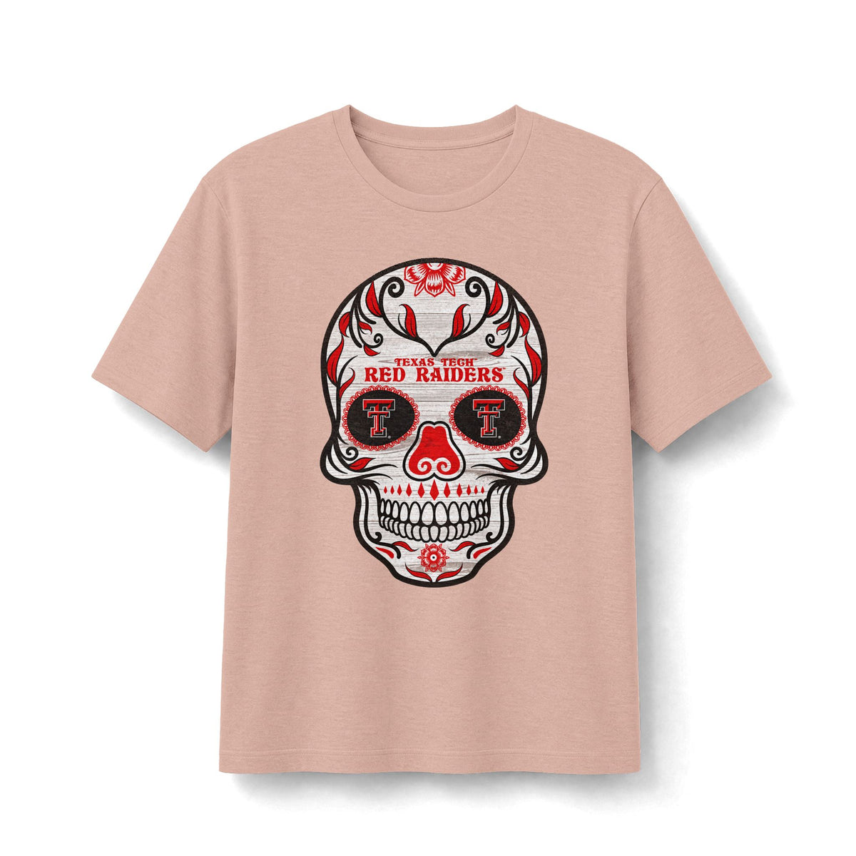 Texas Tech Red Raiders Sugar Skull T-Shirt