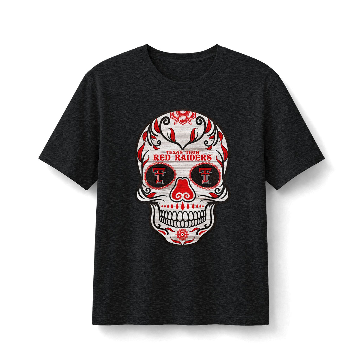 Texas Tech Red Raiders Sugar Skull T-Shirt
