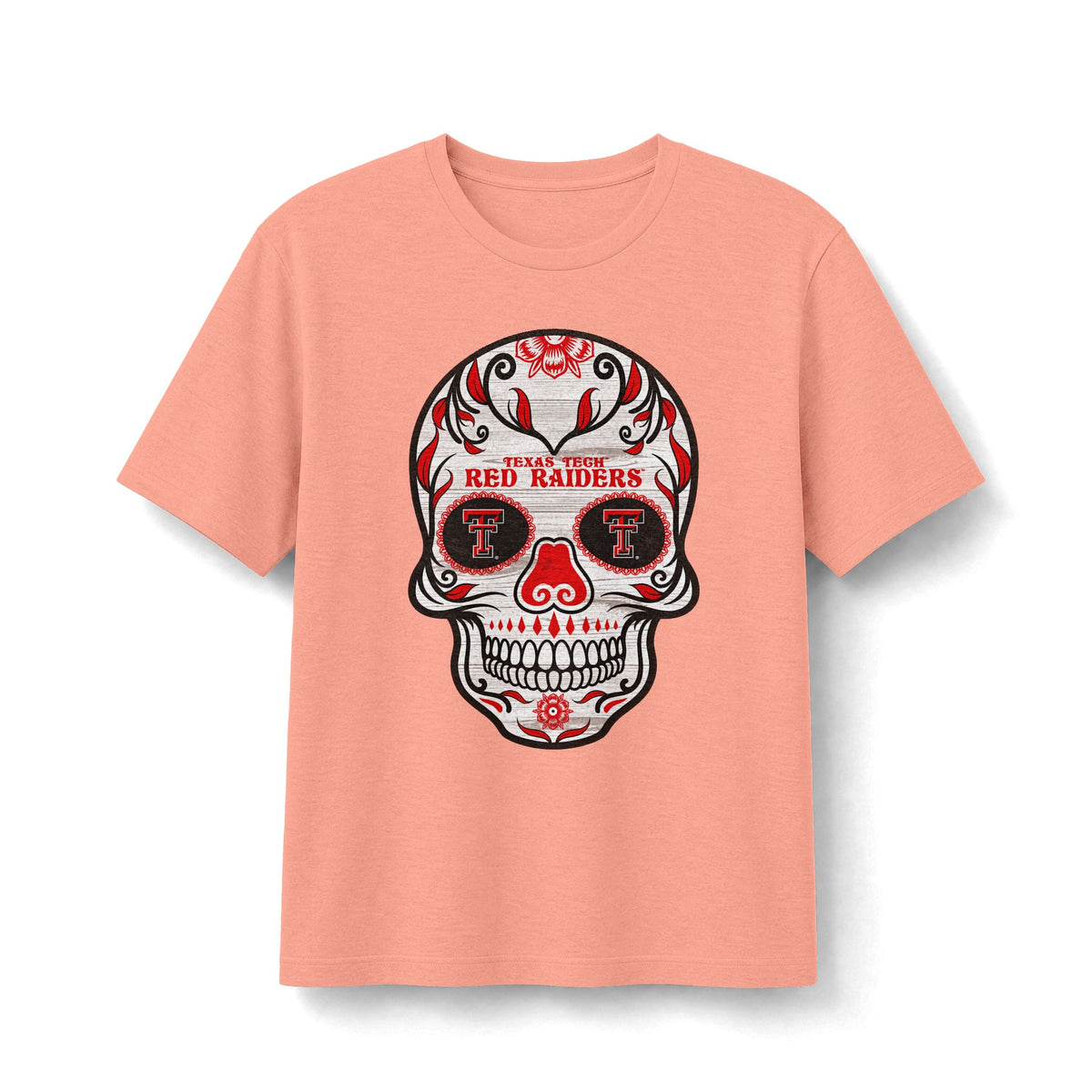Texas Tech Red Raiders Sugar Skull T-Shirt