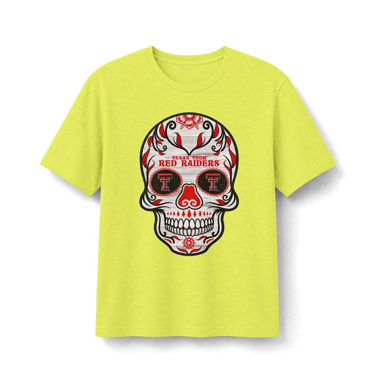 Texas Tech Red Raiders Sugar Skull T-Shirt