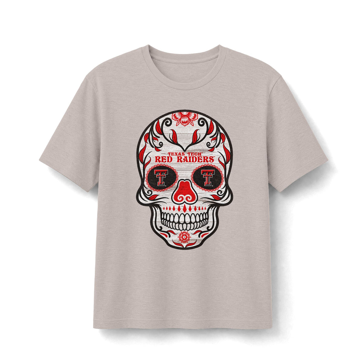 Texas Tech Red Raiders Sugar Skull T-Shirt