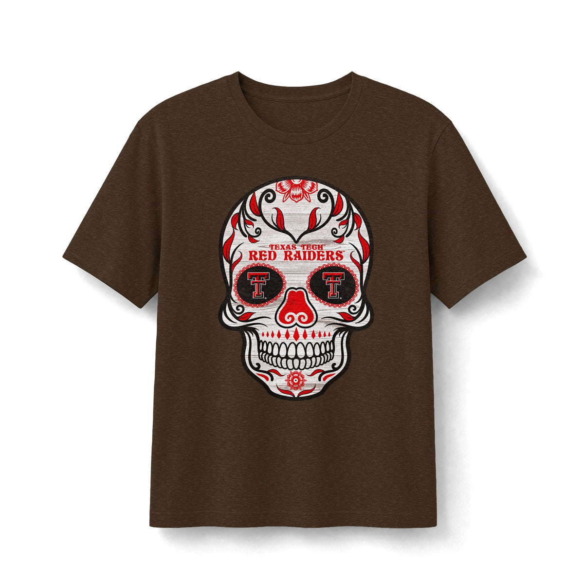 Texas Tech Red Raiders Sugar Skull T-Shirt