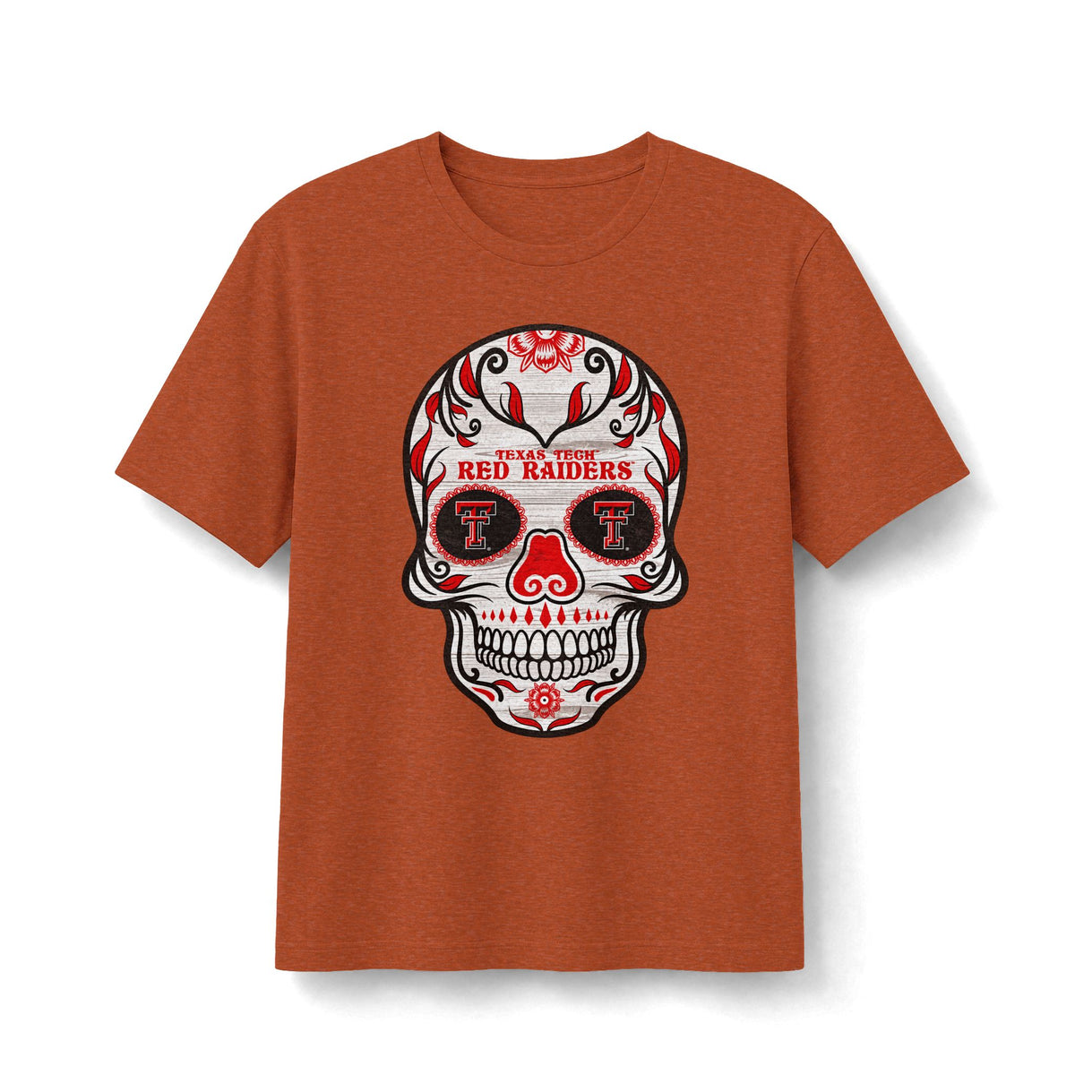 Texas Tech Red Raiders Sugar Skull T-Shirt