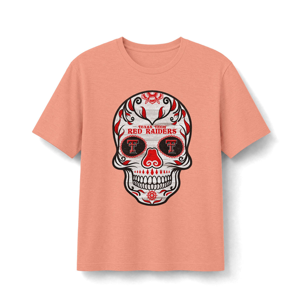 Texas Tech Red Raiders Sugar Skull T-Shirt