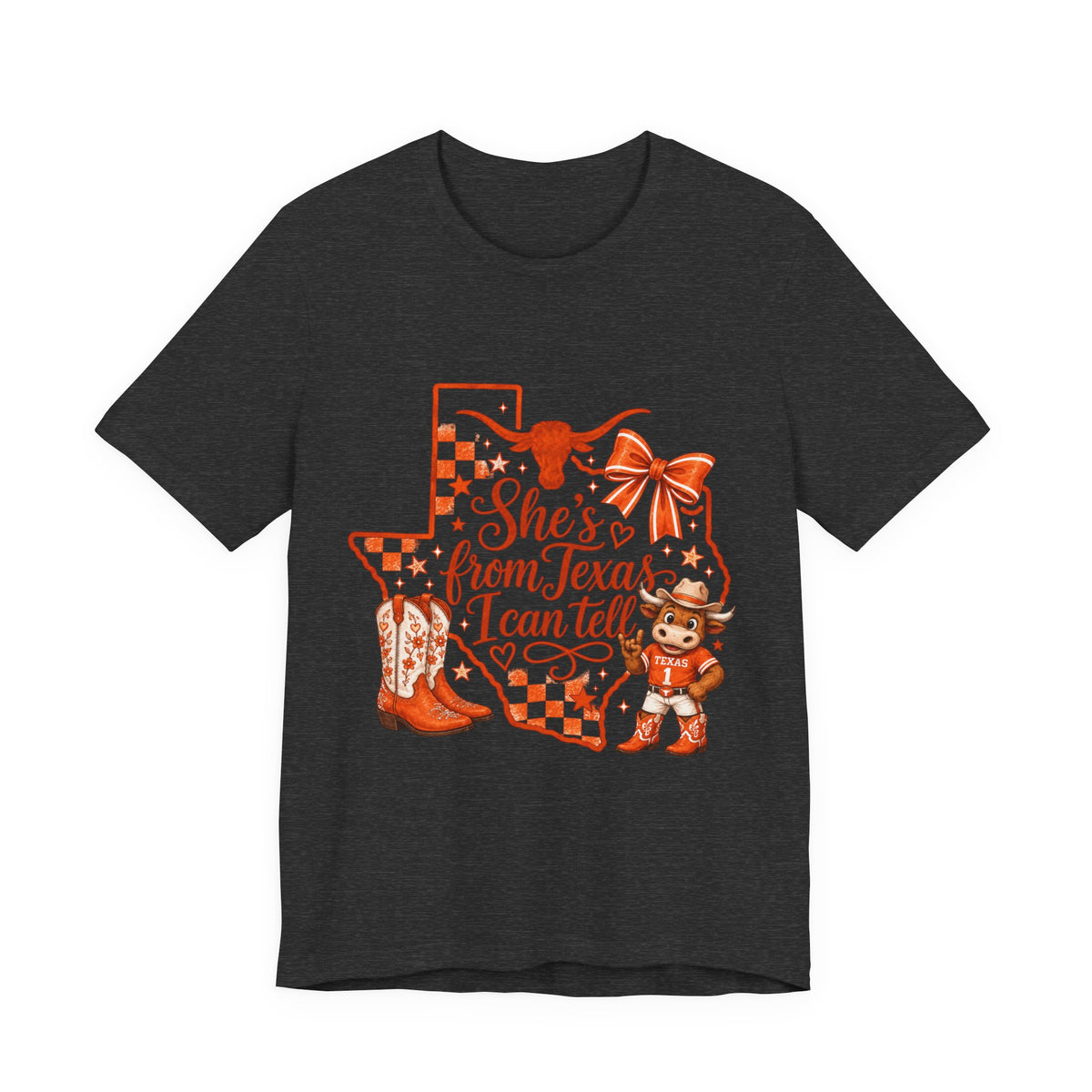 She's from Texas I Can Tell Tee — Women's UT Graphic T‑Shirt