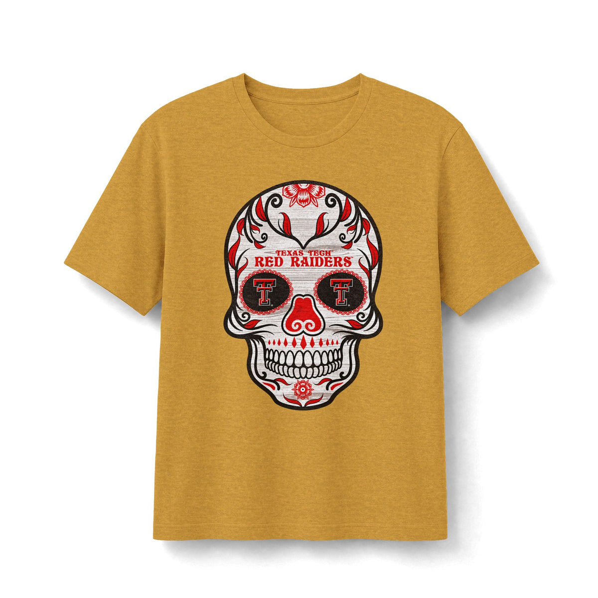 Texas Tech Red Raiders Sugar Skull T-Shirt