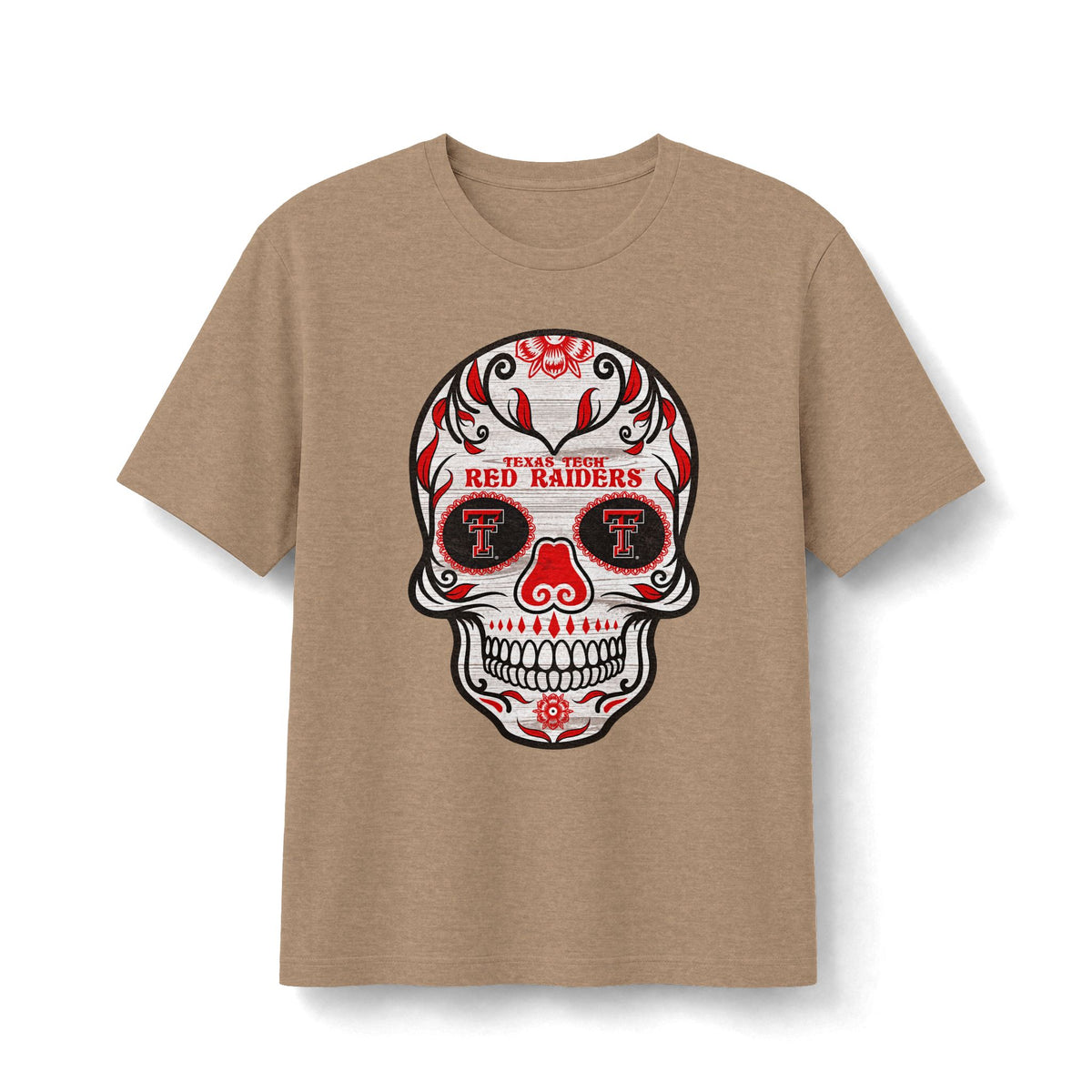 Texas Tech Red Raiders Sugar Skull T-Shirt