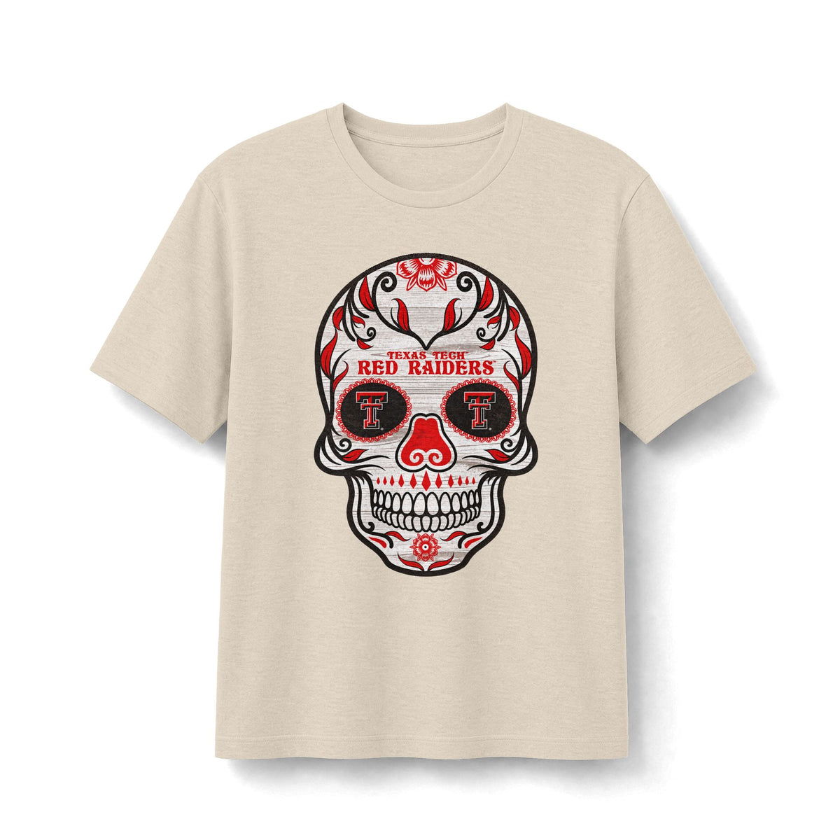 Texas Tech Red Raiders Sugar Skull T-Shirt