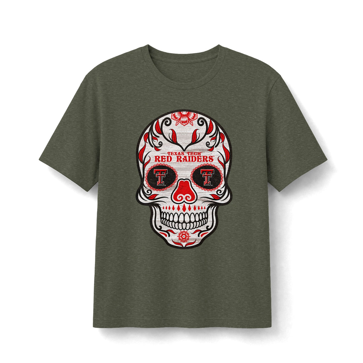 Texas Tech Red Raiders Sugar Skull T-Shirt