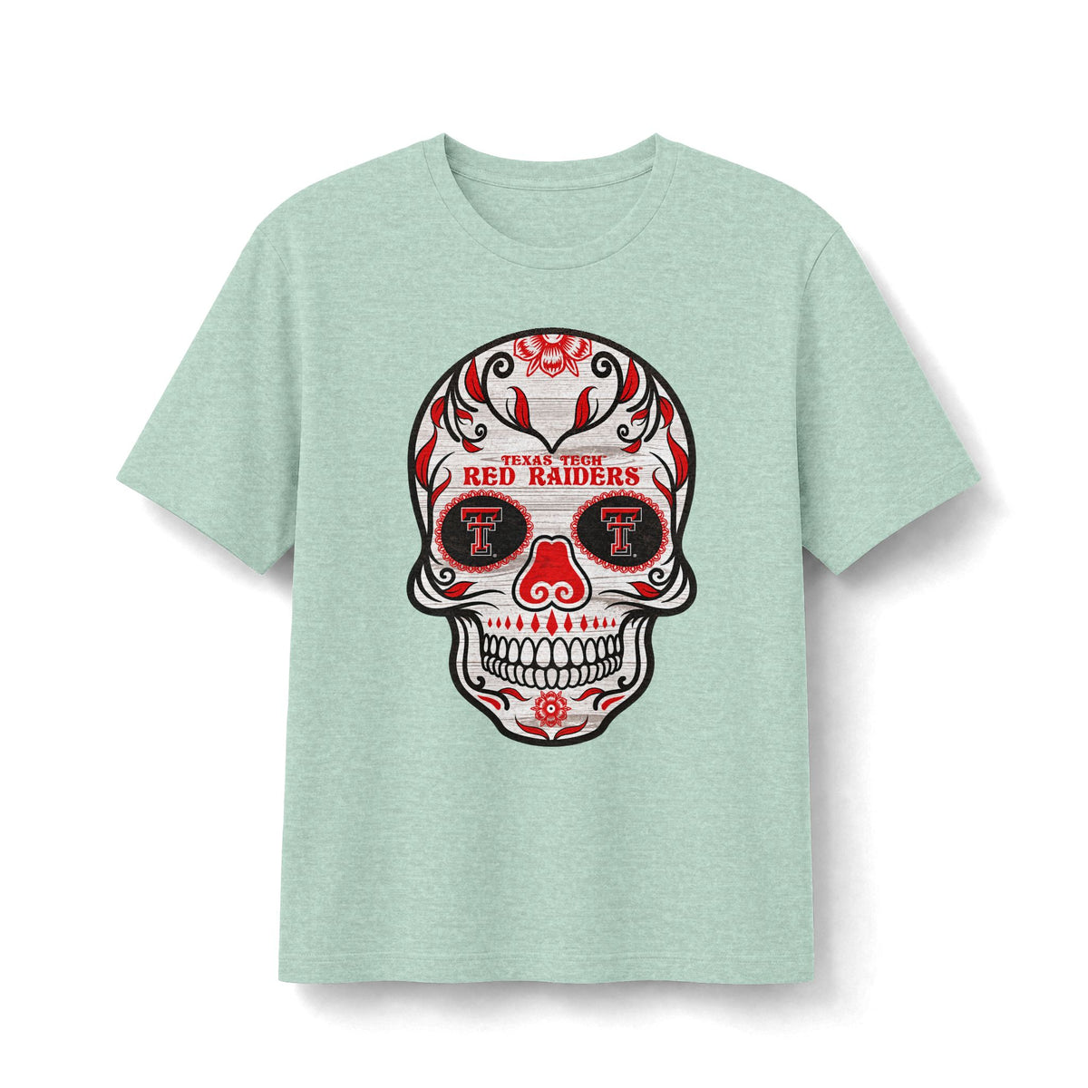 Texas Tech Red Raiders Sugar Skull T-Shirt