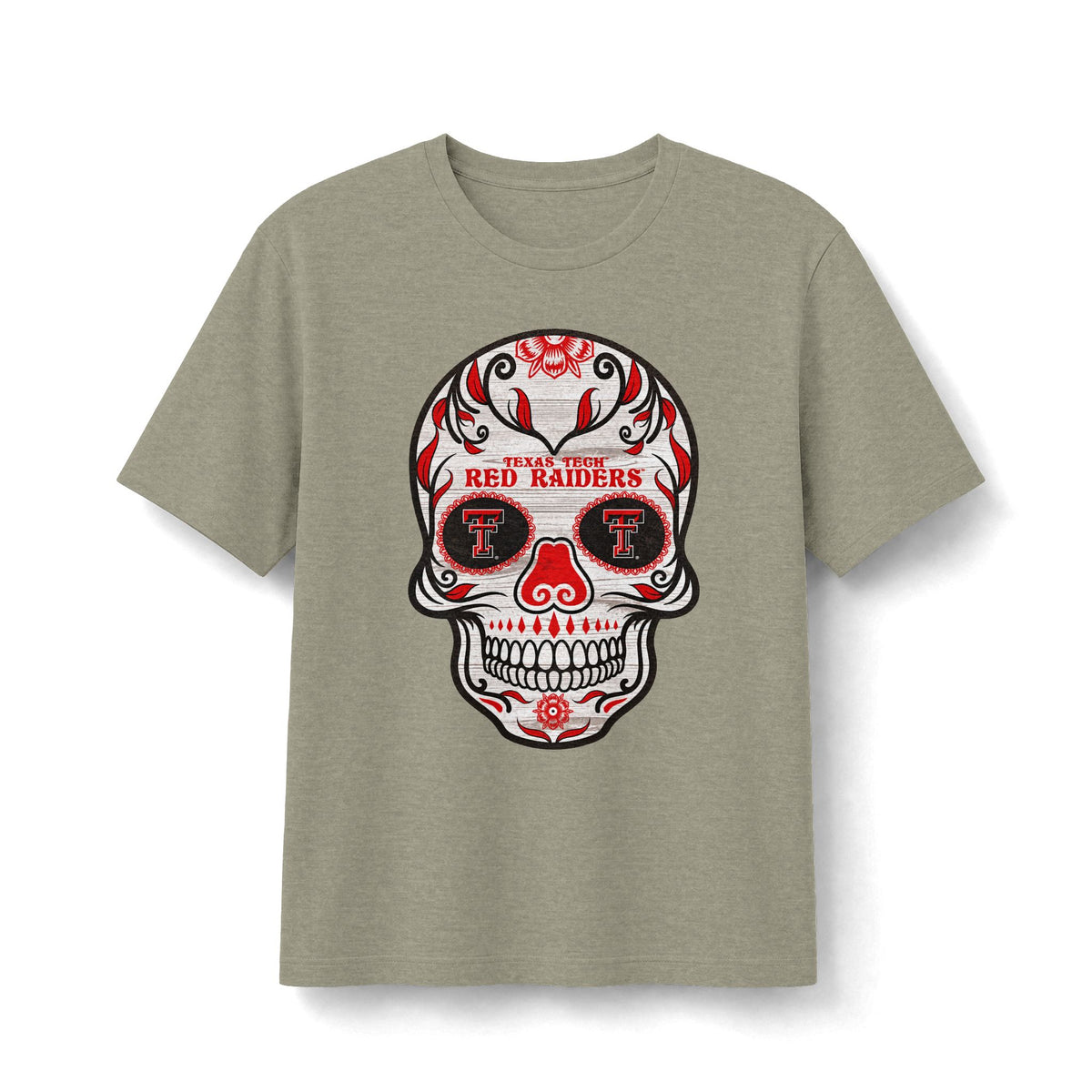 Texas Tech Red Raiders Sugar Skull T-Shirt