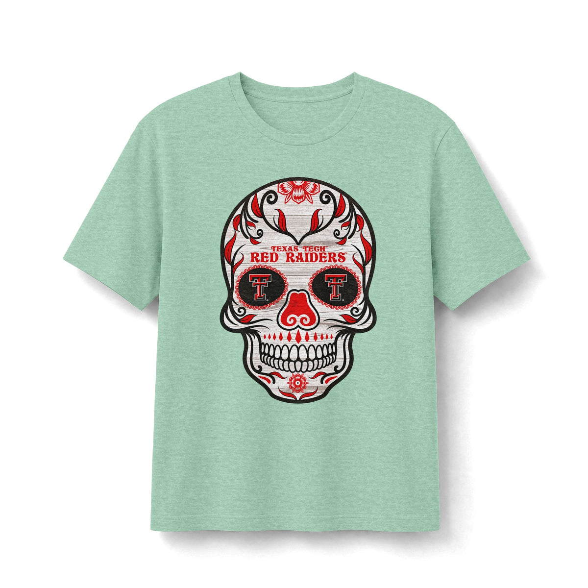 Texas Tech Red Raiders Sugar Skull T-Shirt
