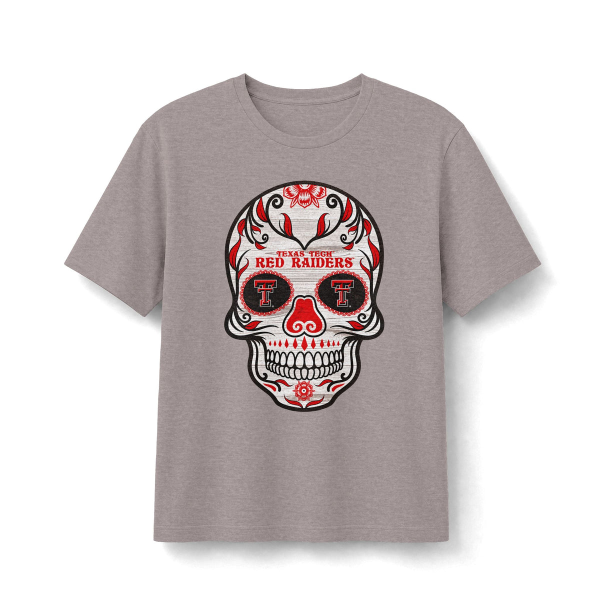Texas Tech Red Raiders Sugar Skull T-Shirt